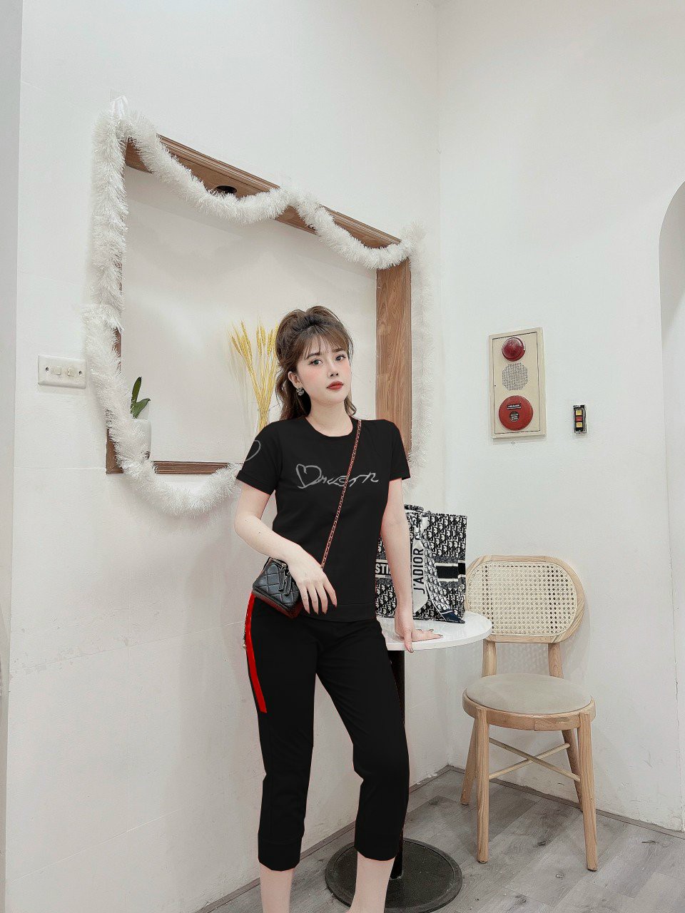 BỘ THỜI TRANG TIM THÊU - BTN418
